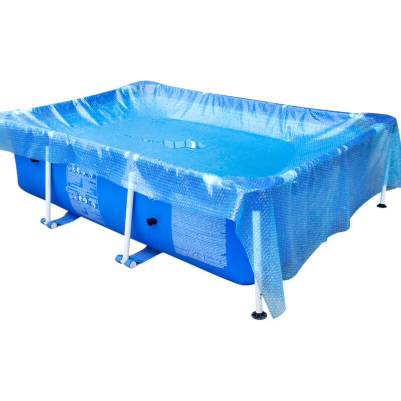 Rectangular Bubble Cover X for Swimming Pool Blue, 300cm, 200cm - Image 2
