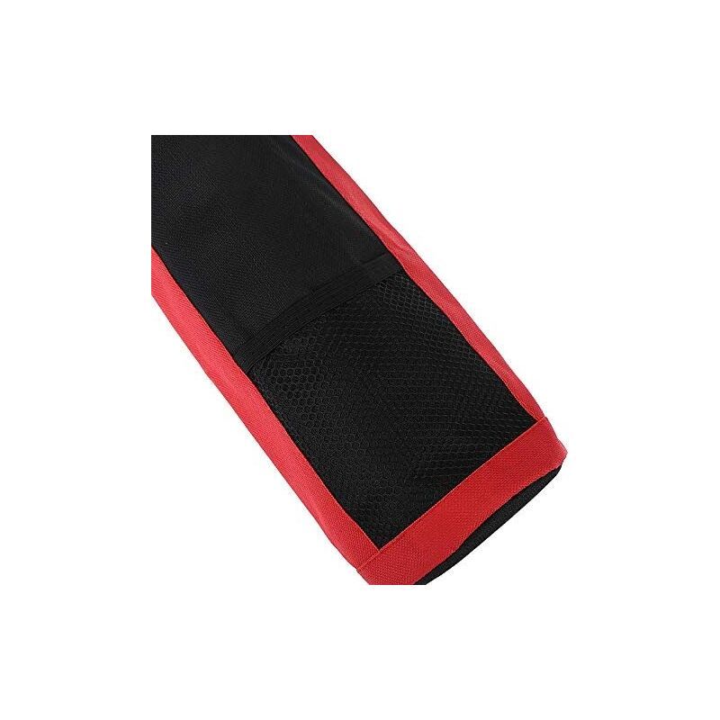Water Bottle Cooler Tote Bag Universal Water Bottle Pouch High Capacity Insulated Cooler Bag Outdoor Camping Hiking, Red - Image 3