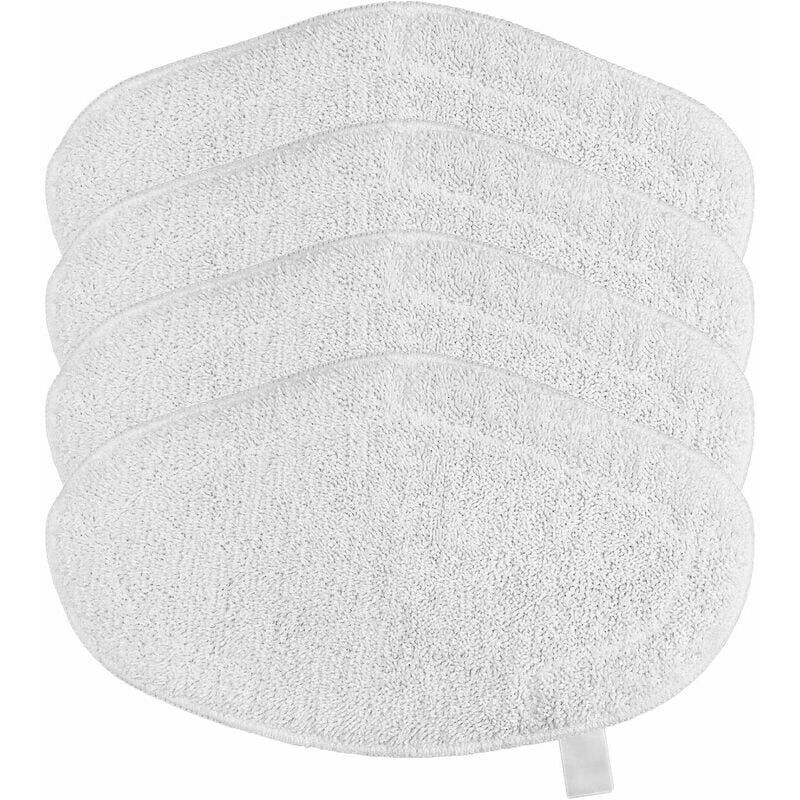 4 Pack Microfiber Cloth Wipes Compatible with Polti Vaporetto SV440 - Image 1