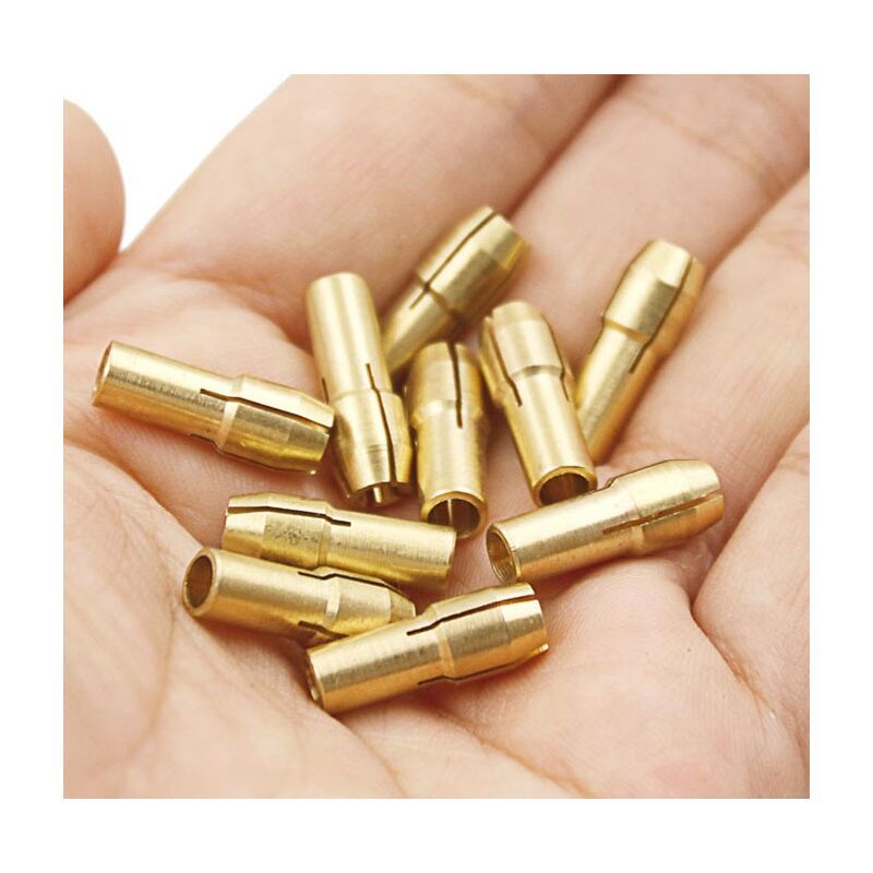 10 Pack Electric Grinder, 3 Jaw Brass Drill Chuck, 2.0mm - Image 2