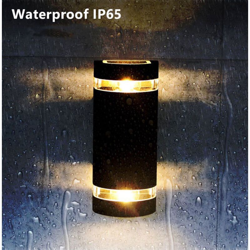 Outdoor Wall Light, up to 35W GU10, IP65 Waterproof Garden Light for Patio, Terrace, Garden, Entrance Hall, Balcony, Porch - Image 2