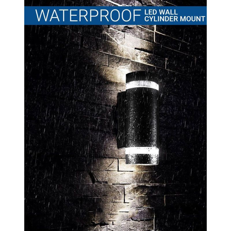 Outdoor Wall Light, up to 35W GU10, IP65 Waterproof Garden Light for Patio, Terrace, Garden, Entrance Hall, Balcony, Porch - Image 3