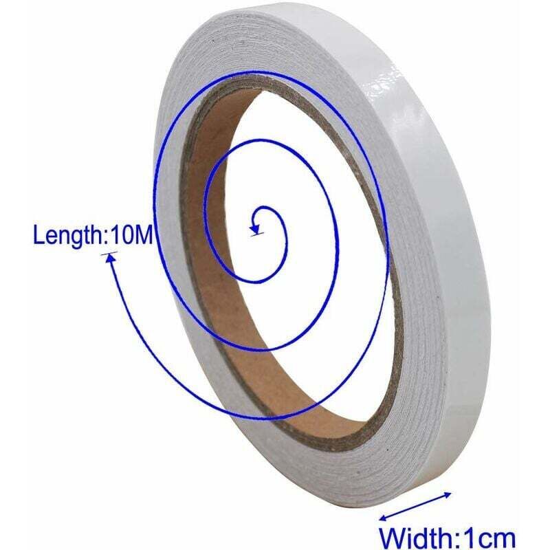 Removable Fluorescent Tape Luminous Glow Inch The Dark Self Adhesive Tape Waterproof Glow Inch The Dark Tape for Stage Stairs, 10m, 1cm - Image 4