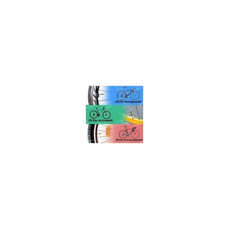 Bicycle Pump Adapter Bicycle Tire Pump Adapter with Inflation Nozzle Mountain Bike Ball Compressor Adapter - Image 2