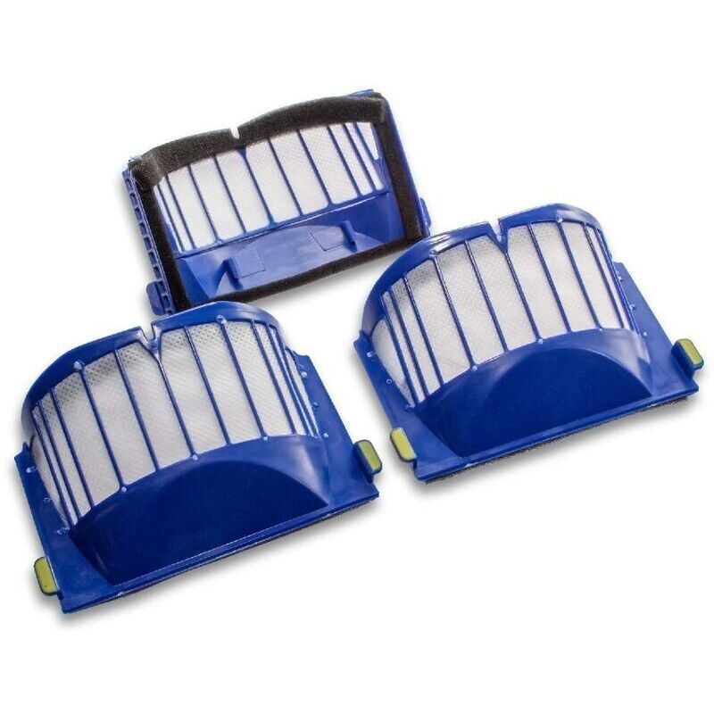 3 Pack HEPA Filters Compatible with iRobot Roomba 600 Series AeroVac 600 620 630 650 660 Vacuum Cleaner - Image 1