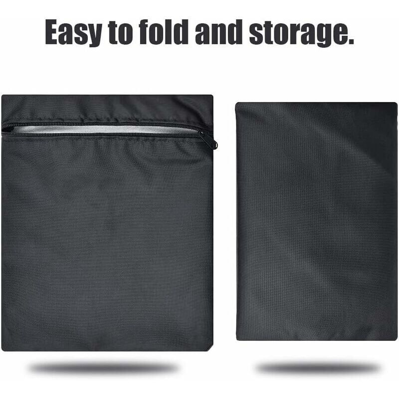 Fire Pit Cover Fire Pit Cover Reusable Waterproof Grill Cover Barbecue Cover, 112 x 61cm - Image 4