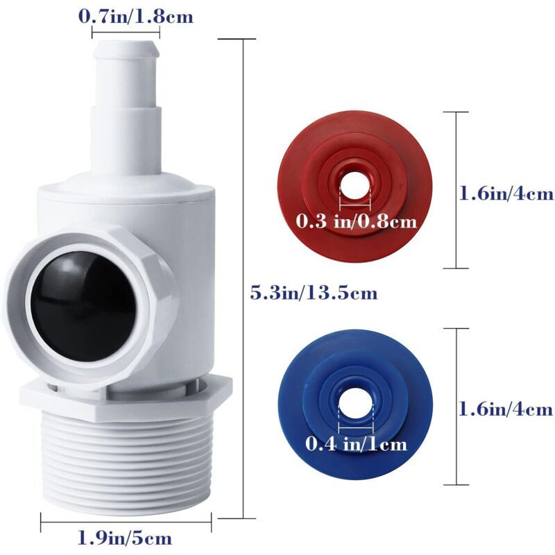 Robot Pool Cleaner Hose UWF Connector 9 100 9001 Compatible with Polaris Zodiac 180 280 380 480 3900 - Image 2