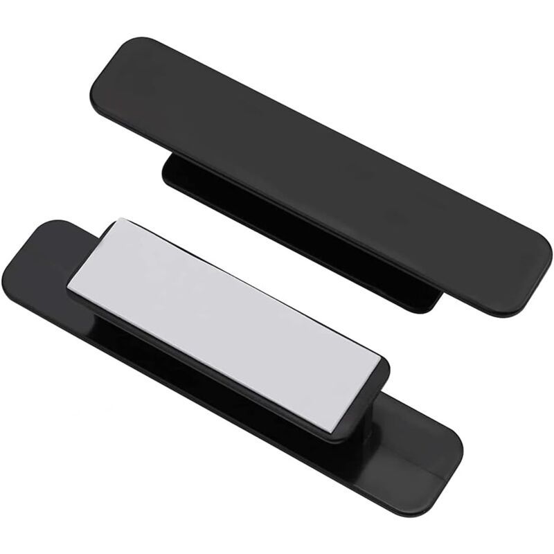 12 Pieces Self Adhesive Plastic Door Handles for Window Door Drawer Wardrobe Refrigerator - Image 2