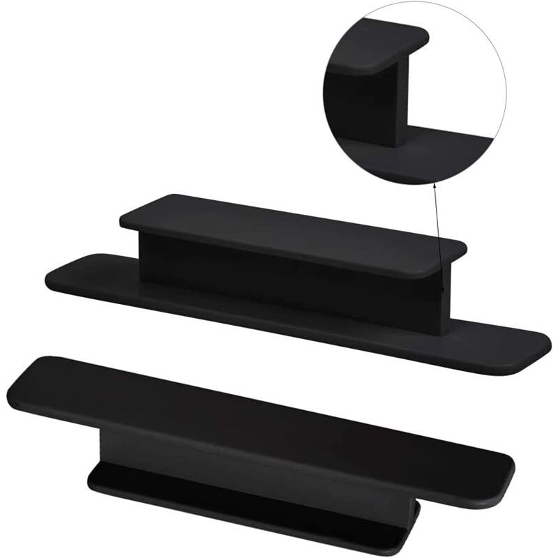 12 Pieces Self Adhesive Plastic Door Handles for Window Door Drawer Wardrobe Refrigerator - Image 4