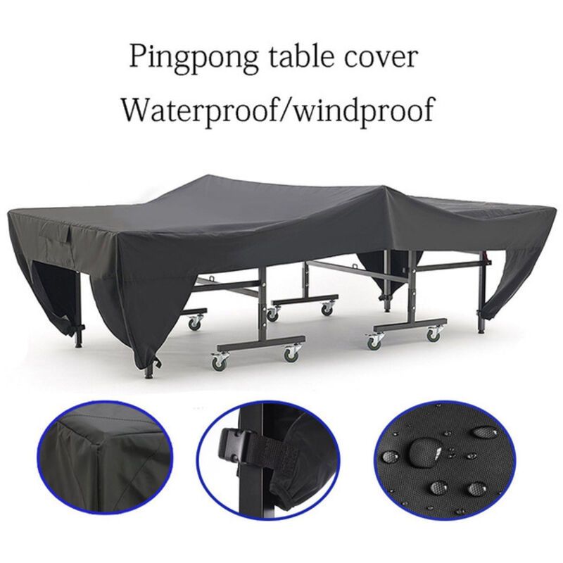 Garden Furniture Cover, Waterproof Dustproof Ping Pong Table Cover for Patio - Image 2