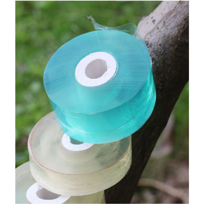 100cmx2cm Stretchable Adhesive Tape Moisture Barrier Tape for Grafting Plant Repair Transparent - Image 3