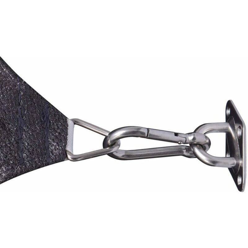 Shade Sail Fixing Kit, Stainless Steel Sun Shade Sail Fixing Kit for Triangle and Square, Rectangle, Sun Shade Sail Fixing Accessories M6 - Image 4