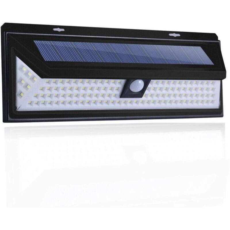 Solar Wall Light 118 LED PIR Motion Sensor IP65 Waterproof Outdoor Garden Light 1000 Lumens - Image 1