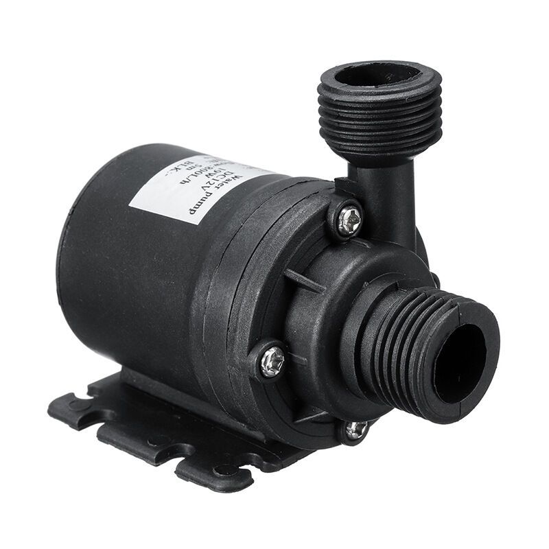 DC12V 800L H Low Noise Brushless Submersible Pump with 4 Point Nozzle and 50cm Cable, 5m - Image 1