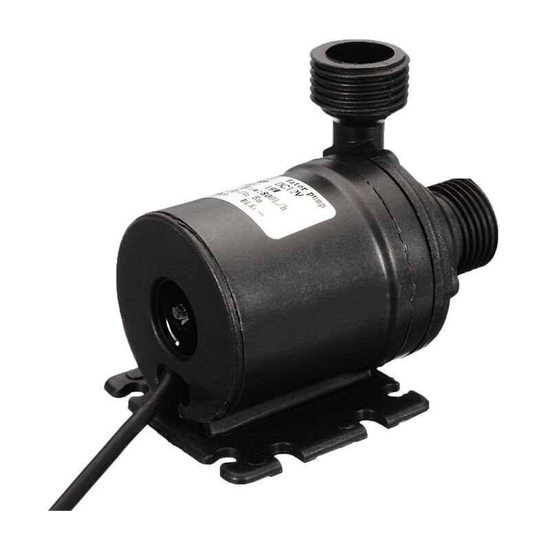 DC12V 800L H Low Noise Brushless Submersible Pump with 4 Point Nozzle and 50cm Cable, 5m - Image 3