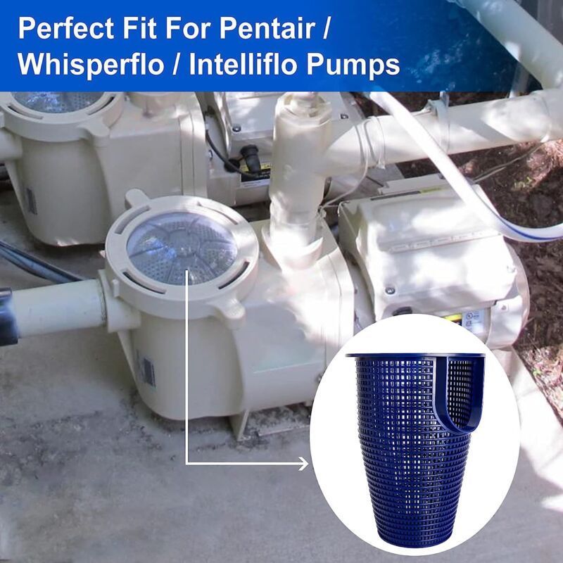 Skimmer Replacement Accessories for Swimming Pool Cleaning Skimmer Basket Tool - Image 3