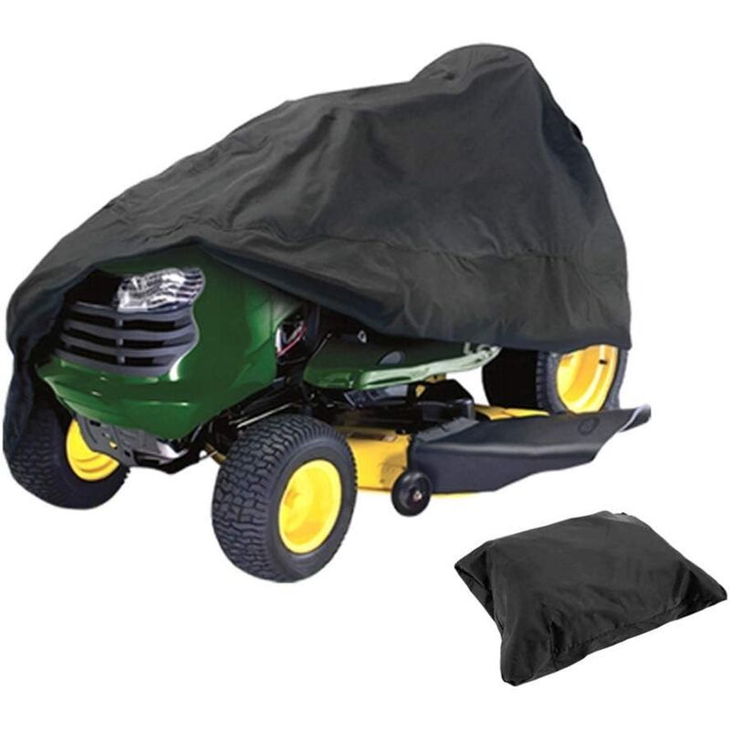 Waterproof Riding Lawn Mower Cover UV Protection for Garden Tractor, XL, 183 x 137 x 117cm - Image 1