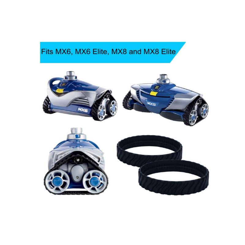 2 Tracks Compatible with Zodiac MX6 MX8 MX9 Baracuda R0526100 Robot Pool Cleaner - Image 2