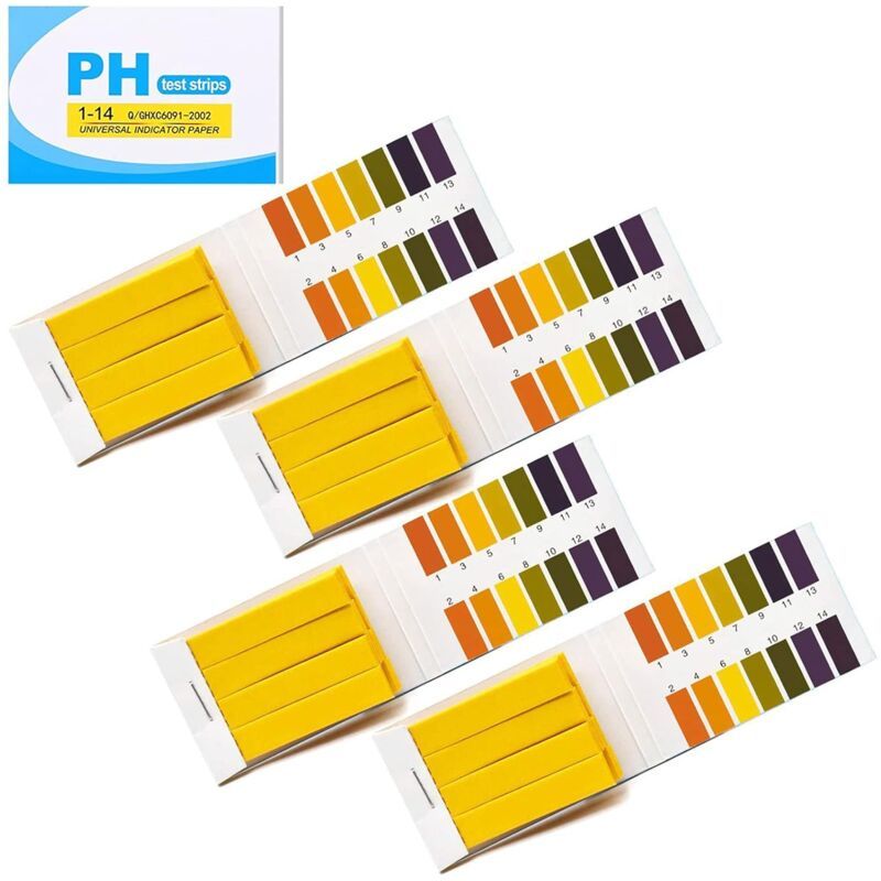 320 Pieces Swimming Pool Water Testing, pH Strip, pH 1 14 Test Paper Extensive Test Paper, Litmus Test Paper for Aquariums Saliva Water Soil Test K - Image 1