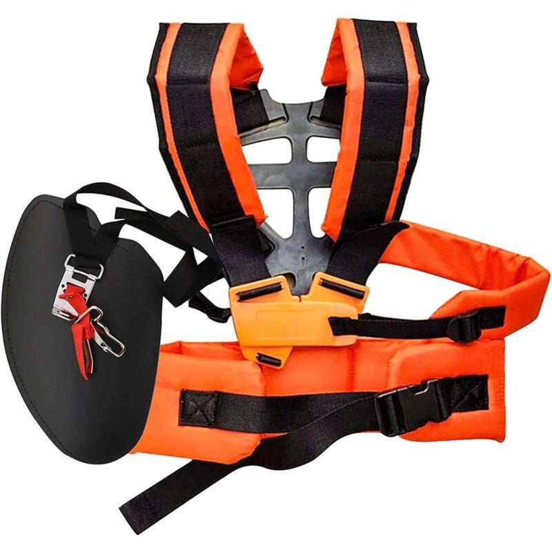 Comfortable Adjustable Effort Harness, Comfort Shoulder Harness for Brush Cutter Lawn Mower Universal Garden Machine Accessory - Image 1