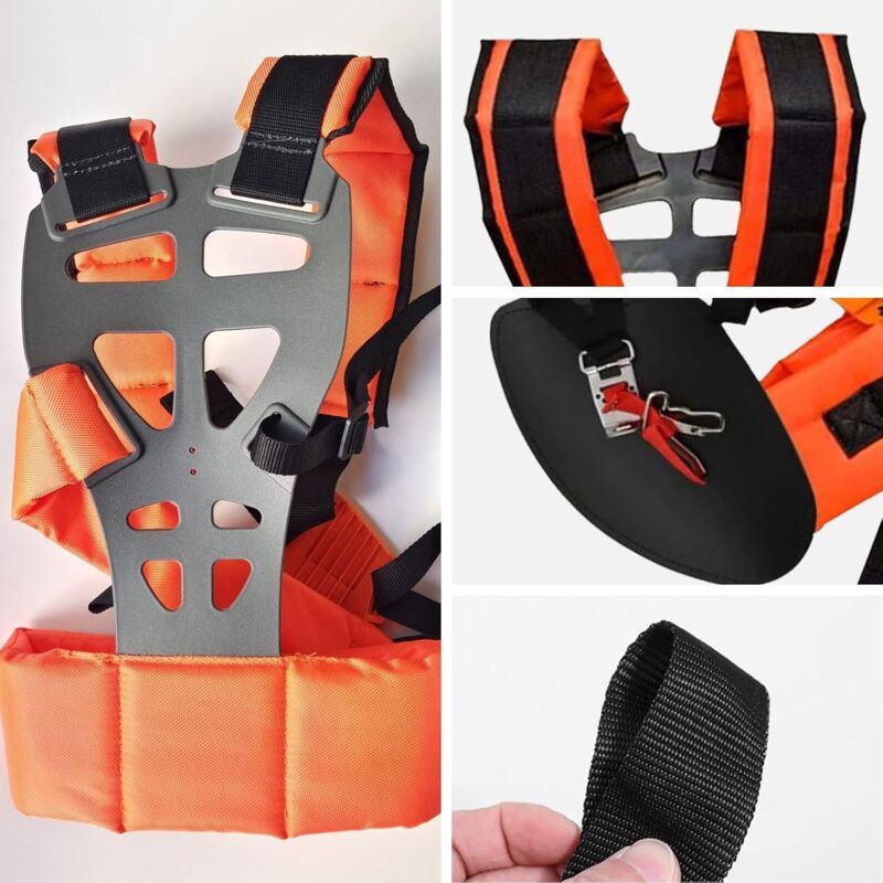 Comfortable Adjustable Effort Harness, Comfort Shoulder Harness for Brush Cutter Lawn Mower Universal Garden Machine Accessory - Image 3