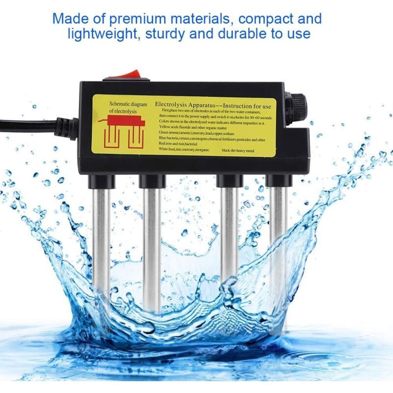 Electrolyzer Water Quality Tester Portable Water Impurity Monitor Electrolyzer Machine Testing Meter - Image 4