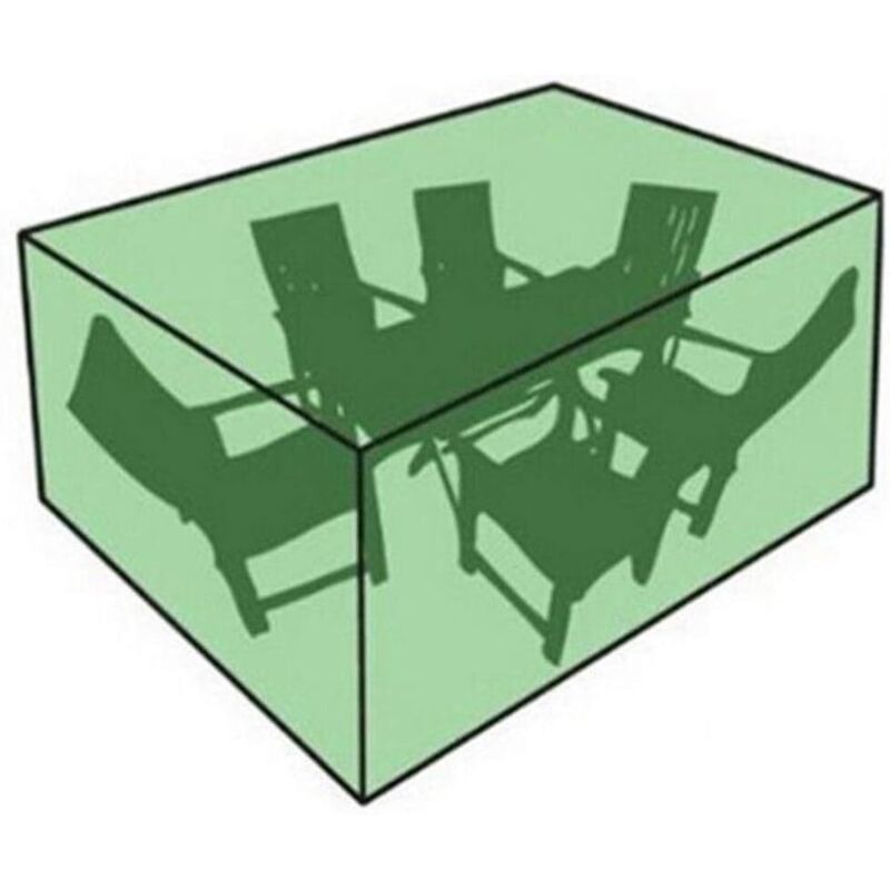 Rectangular Waterproof Patio Furniture Cover with UV Protection for Patio Table, Garden Furniture, Green, 230 165, 70cm - Image 3