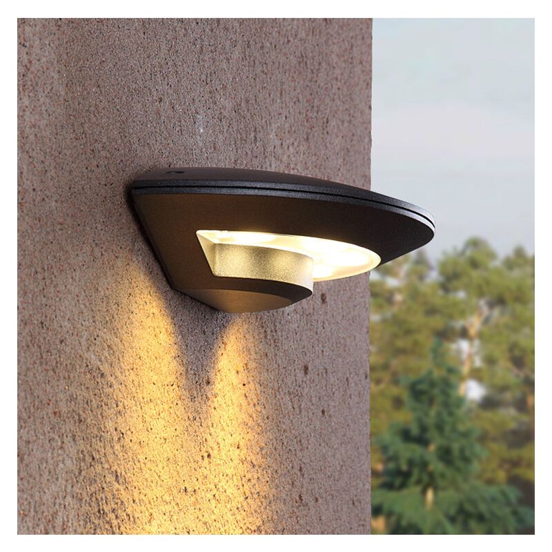 1 Pieces 4W Indoor Outdoor LED Wall Light Waterproof IP65 with Adjustable Lighting Angle Warm White 3000K - Image 1
