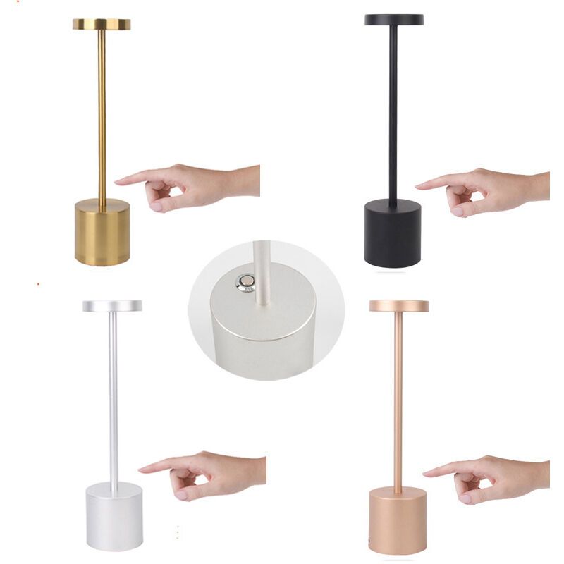 USB Charging Wireless Table Lamps, 1800mA Rechargeable LED Desk Lamp, 3 Color Modes - Image 2