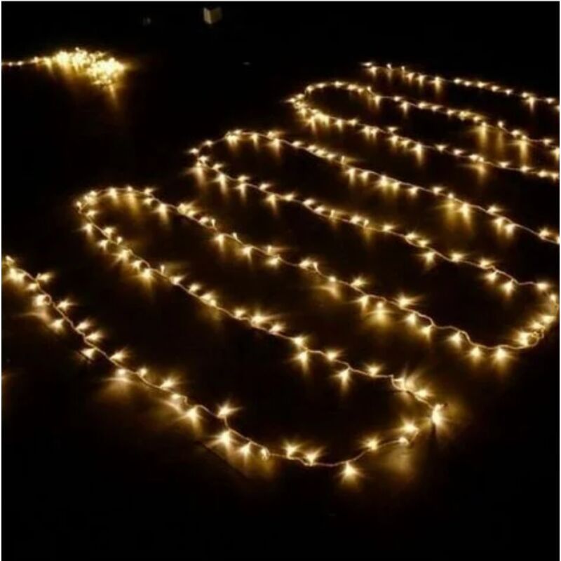 600 LED String Lights Carnival Wedding Outdoor Indoor Garden Lighting warm White, 100M - Image 3