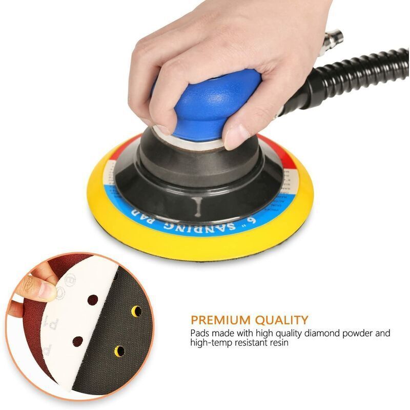 100 Pieces Sanding Disc, Sanding Discs 80, 180, 240, 320, 400, 800, 1000, 1500, 2000, 125mm - Image 4