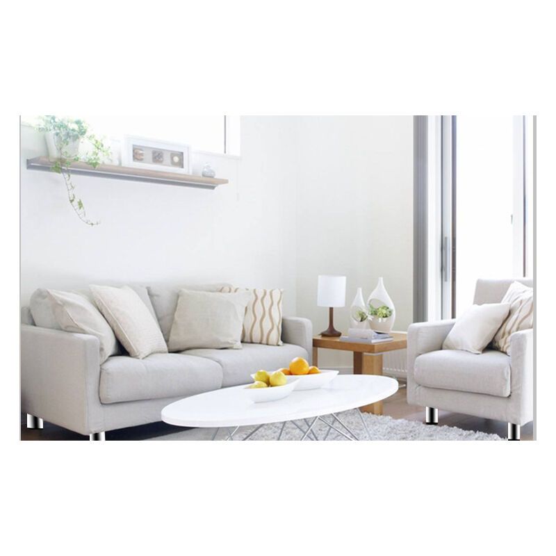 4 Pack Stainless Steel Adjustable Height Furniture Legs for Sofa Table Cabinets, 8cm - Image 4
