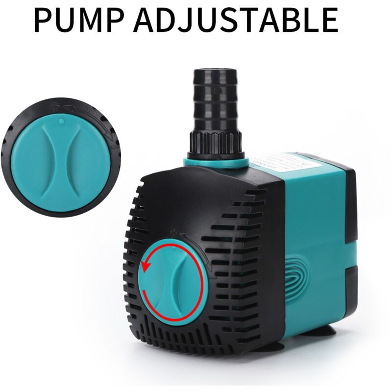 Aquarium Circulating Water Pump Fish Pond Pump Aquarium Side Suction Pump 25w - Image 4