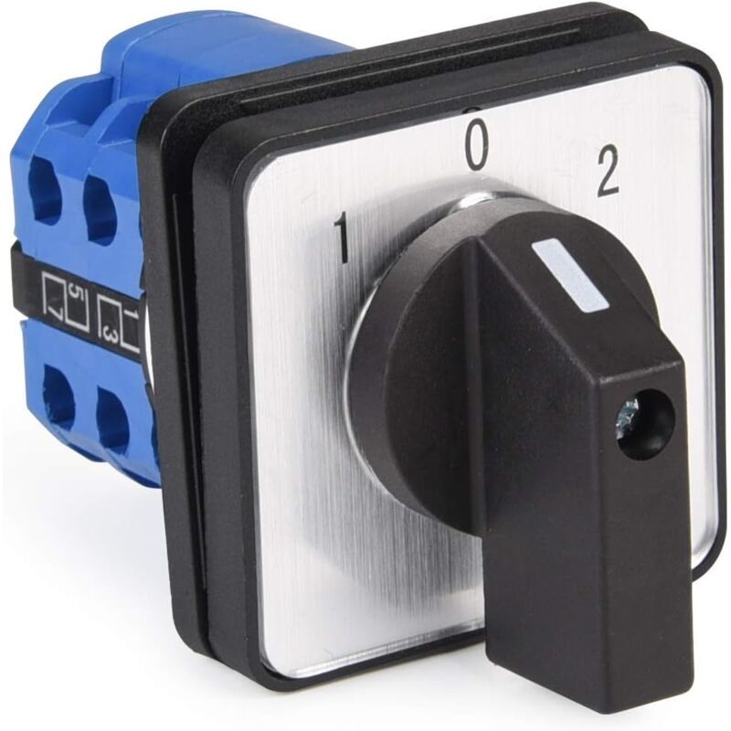 Universal Rotary Cam 20A 3 Position 8 Terminals 690V Cam Changeover Switch - Image 1