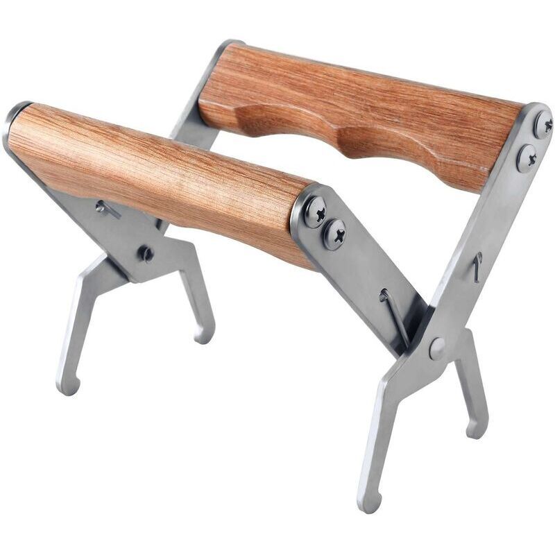 2 Pieces Beehive Frame Clip with Wooden Handle, Beekeeping Equipment Tool Accessories for Garden Beekeepers - Image 1