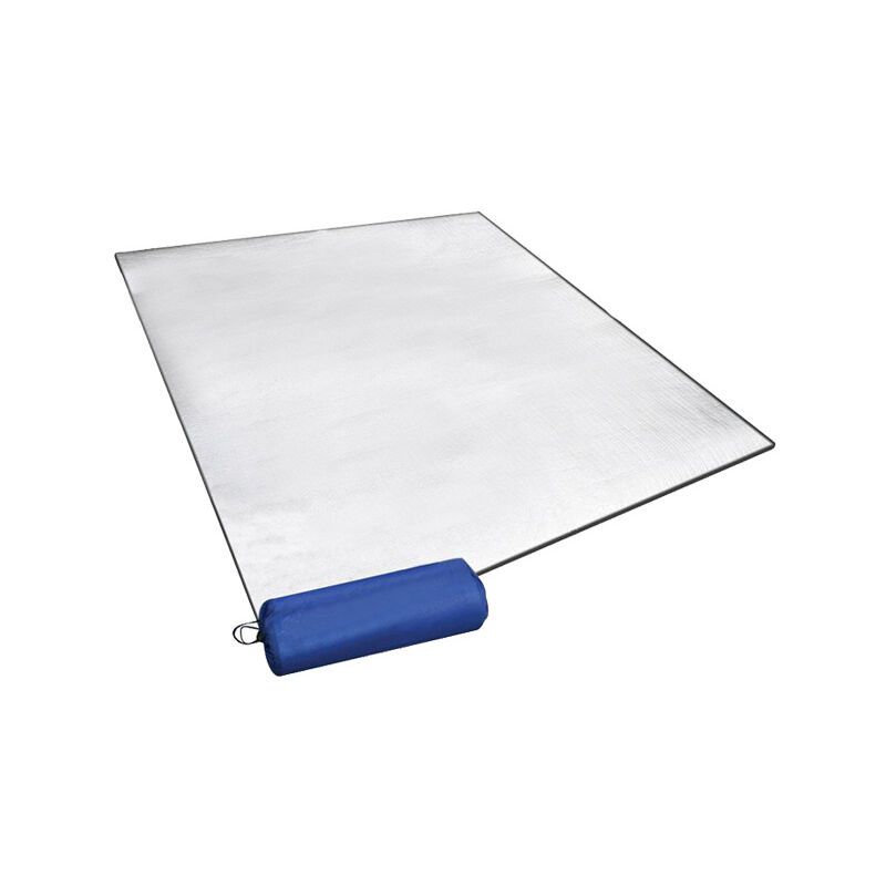 Moisture proof Mat Outdoor Picnic Portable Tent Mat Travel Waterproof Mat double sided Aluminum Film moisture proof Mat, 200x150CM - Image 1