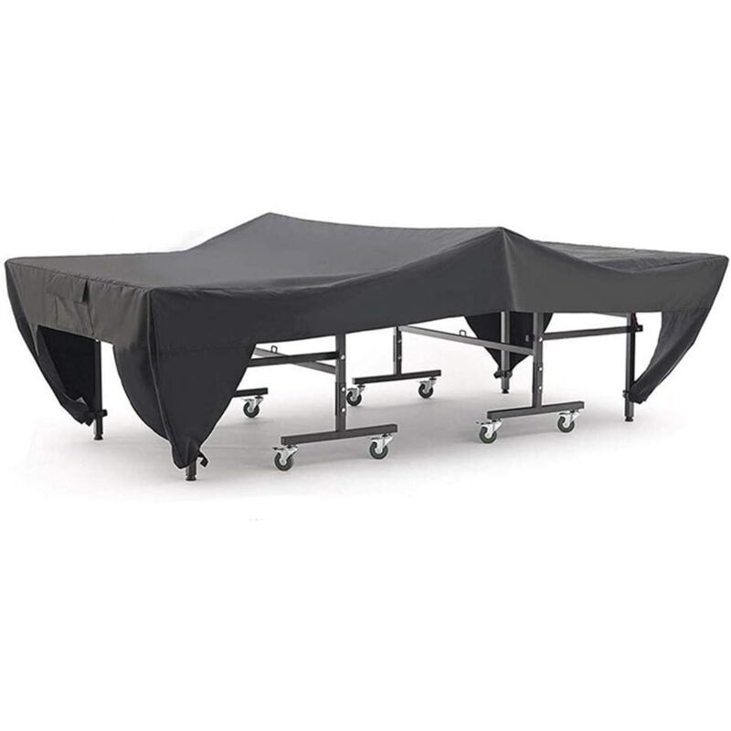 Table Tennis Table Cloth, Polyester Taffeta, Waterproof Ping Pong Table Cloth, Indoor Outdoor Sports Equipment Protection, Garden, Playground, School - Image 4