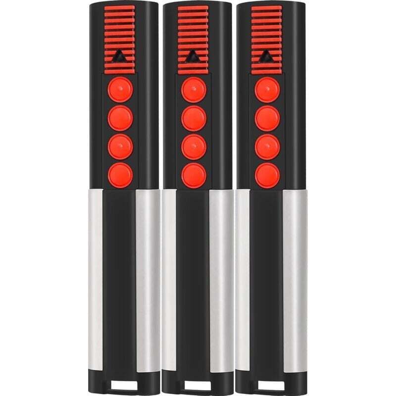 3 Pack 868 MHz Remote Controls for Gates and Garage Doors, Compatible with 4020 TX03-868-4, 4026 TX03-868-2, 4020V000, 4026V000, 4 Channels - Image 1
