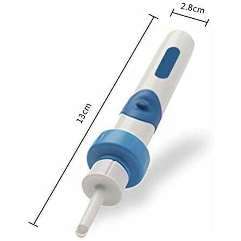 Automatic Ear Cleaner, Electric Vacuum Earwax Suction Device, Ear-Pick Cleaning Tools Set for Adults and Children, Battery Included - Image 2