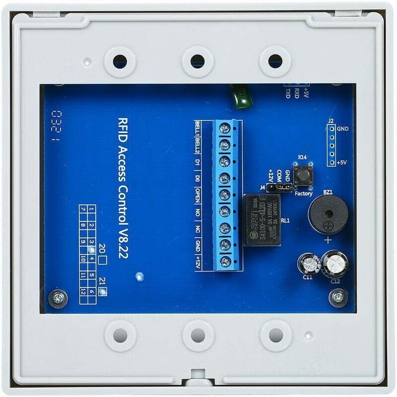 RFID Access Control System Kit, Glass Door Opener, Electronic Magnetic Lock, ID Card, Power Supply - Image 2