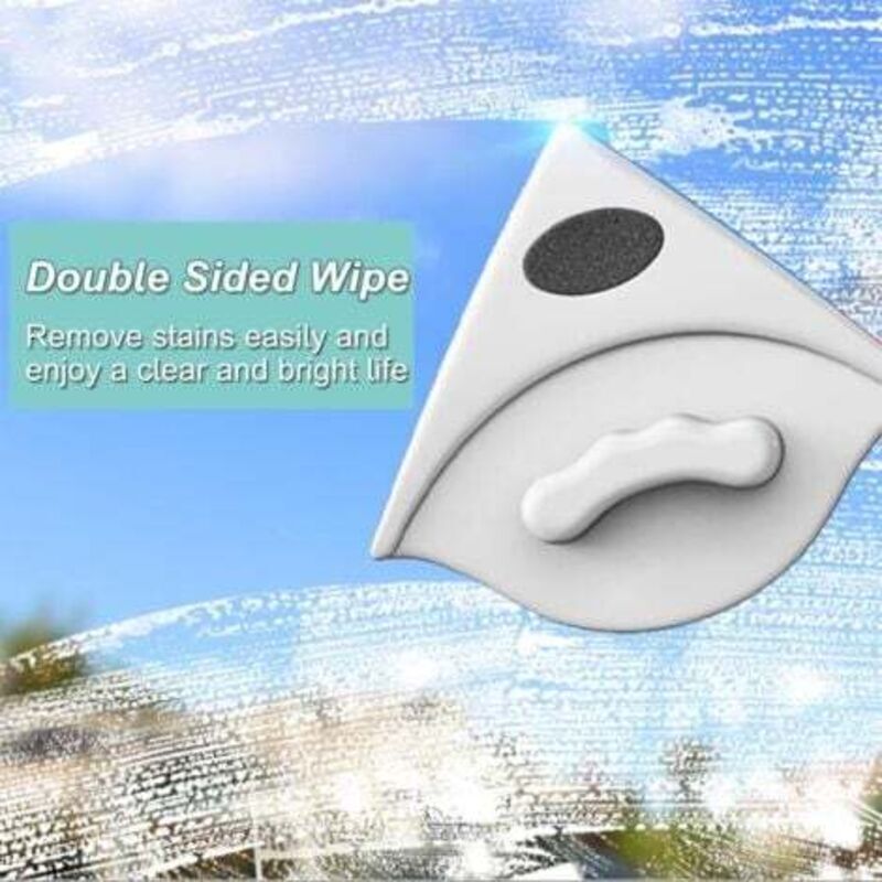 Magnetic Double Glazing Window Cleaner, Double-Sided Window Cleaning Brush, Interior Window Cleaner for Glass, with Anti-Drop Cord, 3-8 mm - Image 3