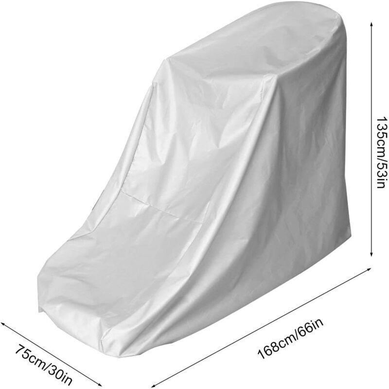 Treadmill Cover, Dustproof and Waterproof Protective Cover, for Home Running Machine, Indoor or Outdoor Use, 168 x 75 x 135 cm - Image 2