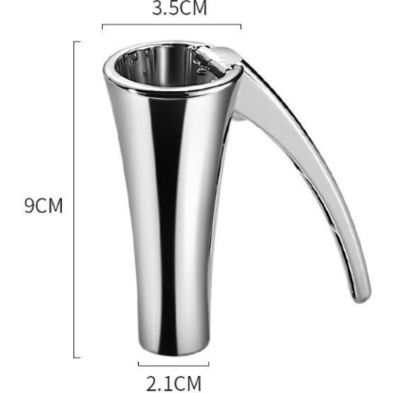 Nutcracker, Fits All Nuts, Minimal Effort to Crack Hard Shells, No Flying Shells and No Pinched Fingers, Silver - Image 4