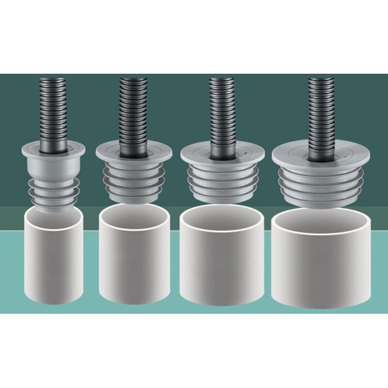 TPR Silicone Drain Pipe Plug for Sealing Kitchen Sewers Anti-Corrosion to Acid and Alkali, Silicone Sealing Plug, S, 35-40 mm - Image 3