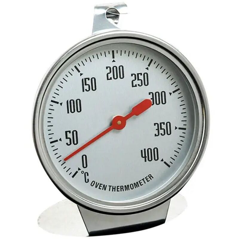 Oven Cooking Thermometer, Temperature Gauge Instant Read Thermometer Stainless Steel Probe with Hook for Oven Cooking or BBQ, 7 x 9 cm - Image 4