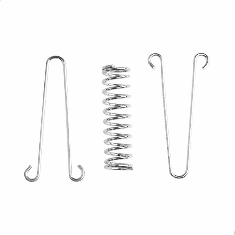 4 Pcs Stainless Steel Tent Spring Buckle, Tent Rope Buckle Spring, for Outdoor Camping, Hiking, Picnic, Camping Awning - Image 2