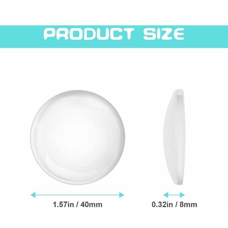 6 Pcs Wall Mounted Door Stopper, Self Adhesive Silicone Door Stopper, Strong Door Stop for Cabinet, Kitchen, Bathroom and Office Doors - Image 4