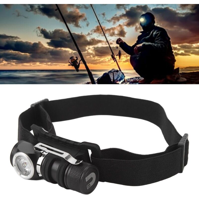 Multifunctional High Brightness LED Headlamp, Lightweight Rechargeable Headlamp with Magnetic Pen Holder for Outdoor Emergency - Image 1