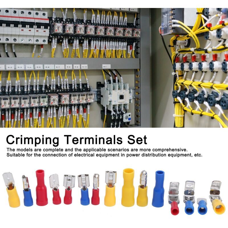 236 Pcs Crimp Terminal Set Insulating Tube Connector Block Wire Connection Accessories - Image 4