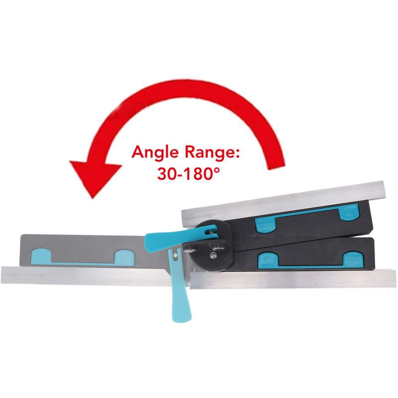 30-180 Degree Angle Measuring Cutting Tool, Accurate Aluminum Alloy for Woodworking - Image 2